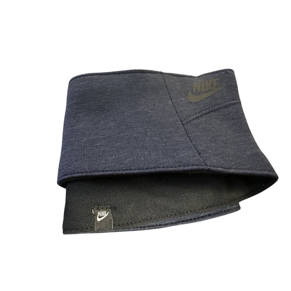 NIKE MEN'S THERMA-FIT TECH FLEECE COLD/ALL WEATHER HEADBAND * DENIM BLUE * NEW! - Picture 6 of 8